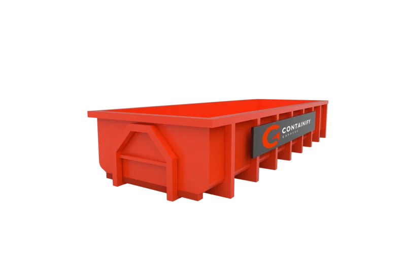 12 m³ åben container