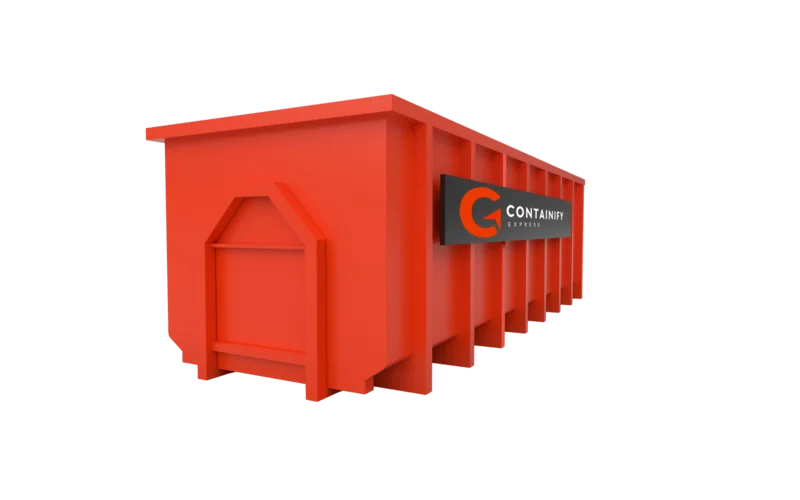 27–30 m³ åben container